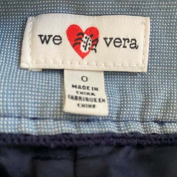 Anthropologie We Love Vera Patchwork Corduroy Skirt Size 0 - Picture 5 of 7